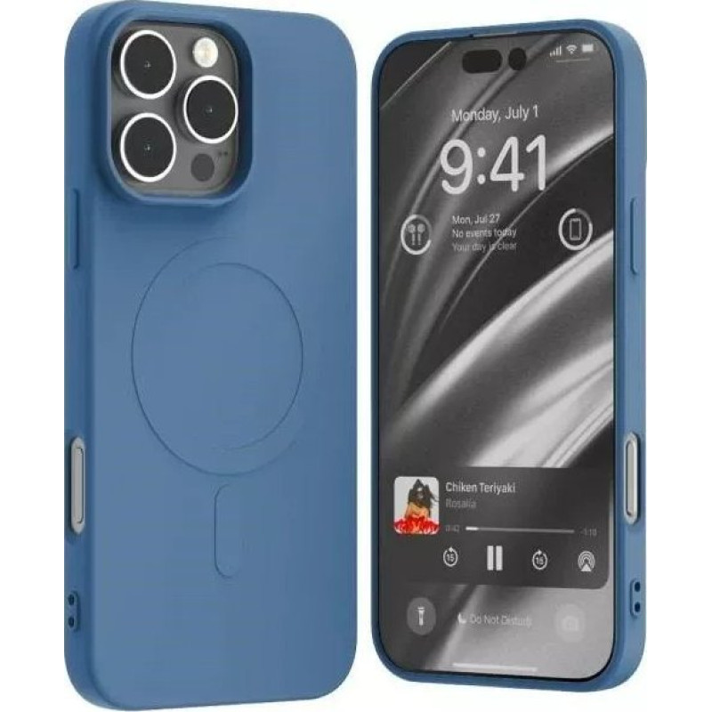 Mercury Goospery Mercury Mercury MagSafe Semi-Silicone iPhone 16 Pro Max 6,9" niebieski /blue