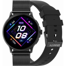 Gravity Smartwatch Gravity GT12-1 Czarny  (GT12-1)