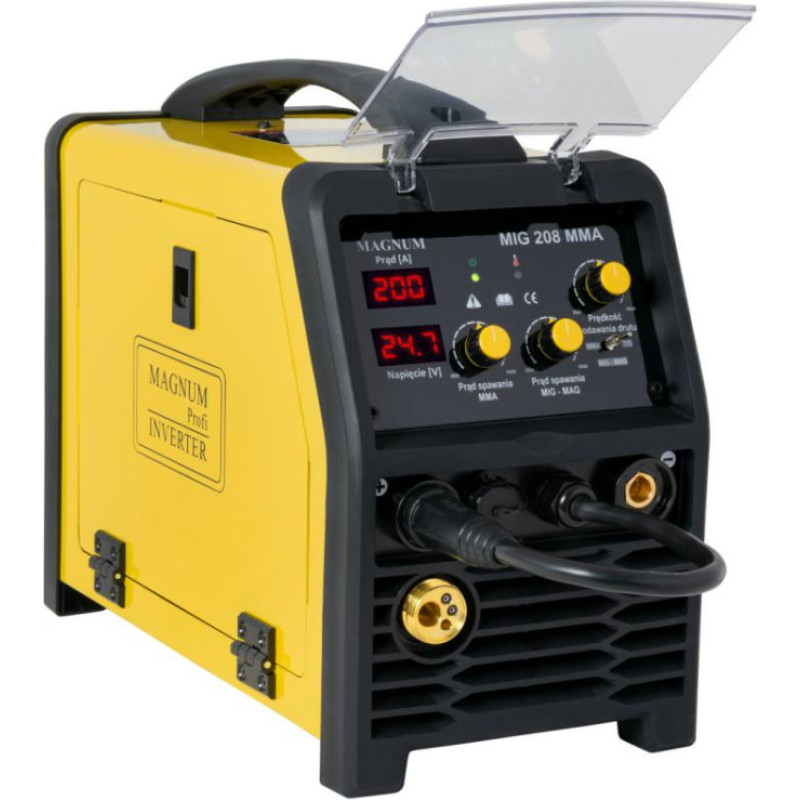 Magnum P&Oacute;ŁAUTOMAT SPAWALNICZY MIG-208 MMA
