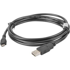 Lanberg USB cable Lanberg USB-A - microUSB 1 m Black (CA-USBM-10CC-0010-BK)