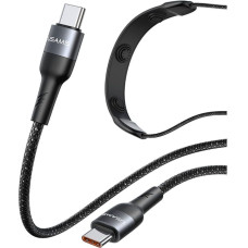 Usams Cable USAMS SJ759 U89 100W Fast Charging with massager black