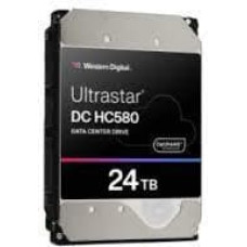 Western Digital HDD|WESTERN DIGITAL ULTRASTAR|Ultrastar DC HC580|24TB|SATA|512 MB|7200 rpm|3,5"|0F62796