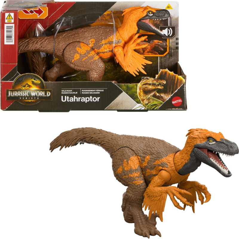 Mattel Mattel JW Wild Roar Utahraptor