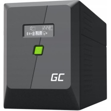 Green Cell Zasilacz awaryjny UPS Greencell 2000VA 1200W PowerProof z wyświetlaczem LCD