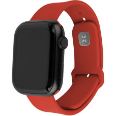 Fixed | Sporty Strap Set for Apple Watch 42/44/45 mm | 170-235 mm | Red | Silicone