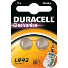 Duracell LR43 Vienreizējas lietošanas baterija SR43 Sārmaina akumulatoru baterija