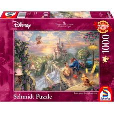 Schmidt Spiele Thomas Kinkade Studios: Disney Dreams Collection - Beauty and the Beast, Puzzle 1000 pieces