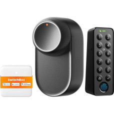 Switchbot Ultra 3-in-1 smart lock with Hub Mini Matter control panel and Keypad keypad