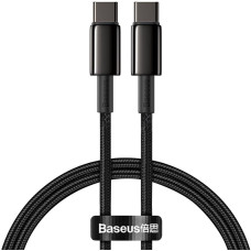 Baseus Tungsten Gold Cable Type-C to Type-C 100W 2m (black)