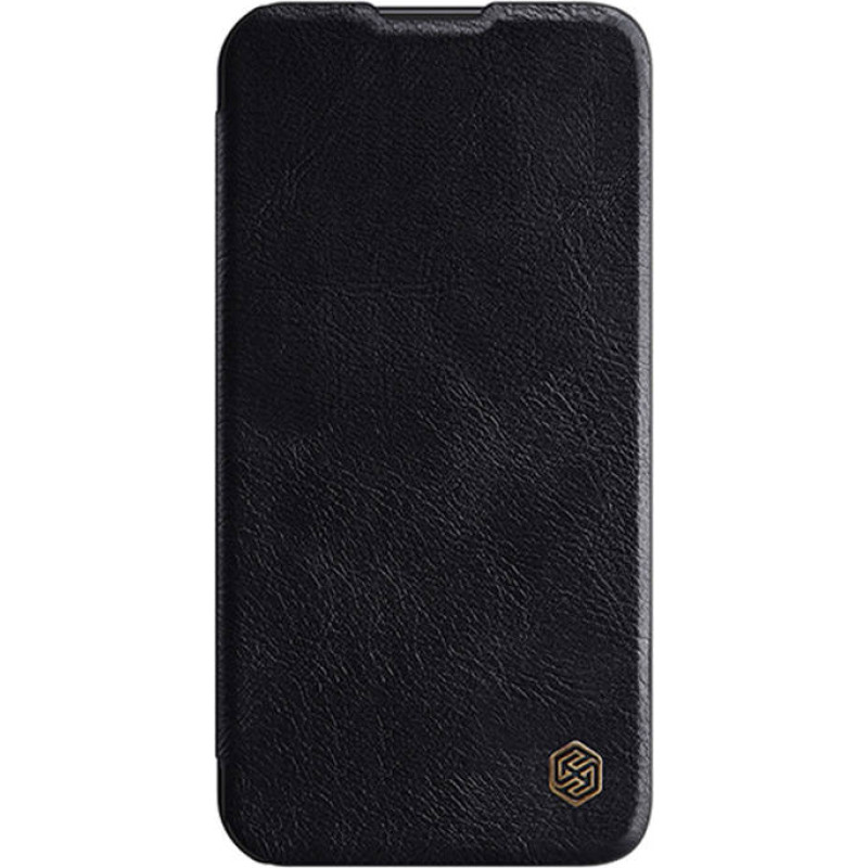 Nillkin Case Nillkin Qin Pro Leather for iPhone 14 Pro Max (Black)