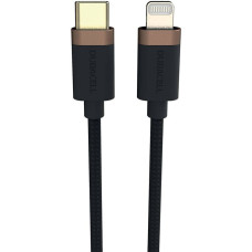 Duracell USB-C cable for Lightning 1m (Black)