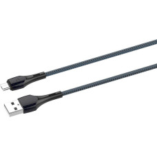 Ldnio LS522 2m USB - Micro USB Cable (Grey-Blue)