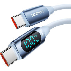 Toocki Cable USB-C to USB-C Toocki TXCTT1- XX04-B2, 2m, FC 100W (blue)