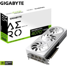 Gigabyte Graphics card RTX 4070 Ti SUPER AERO OC 16G GDDR6X 256bit 3D