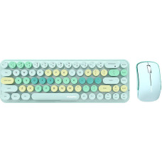 Mofii Wireless keyboard + mouse set MOFII Bean 2.4G (Green)