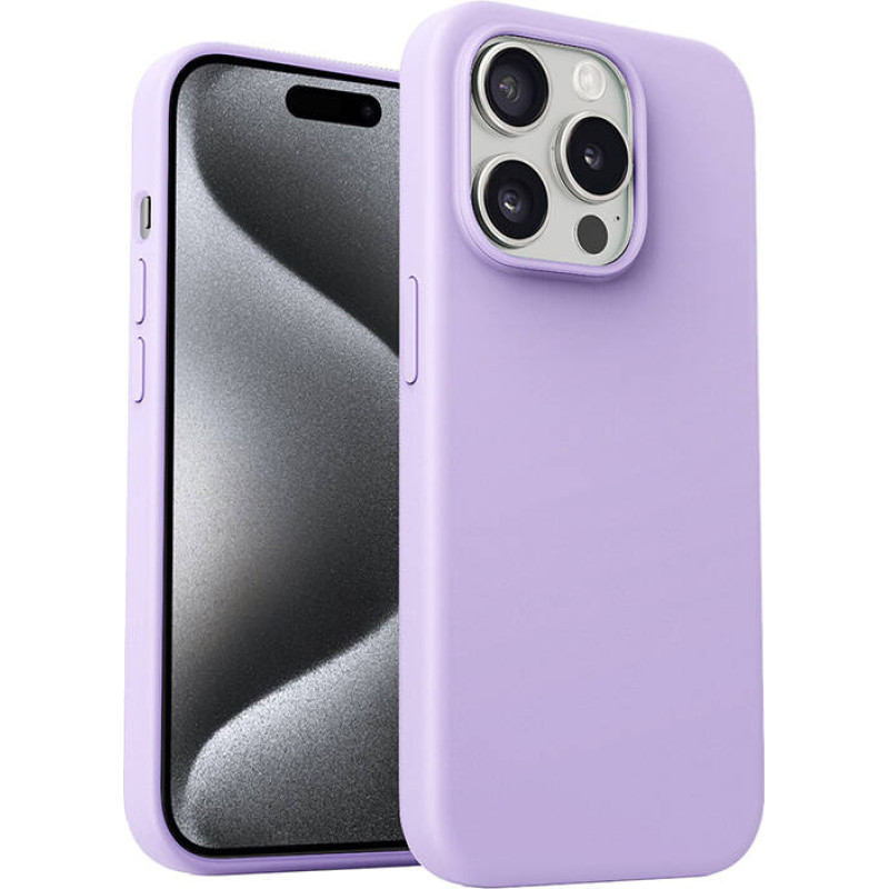 Aukey PC-GJ10D case for iPhone 15 Pro Max (lilac)