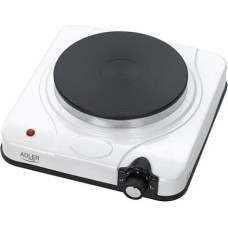 Adler | Free standing table hob | AD 6503 | Number of burners/cooking zones 1 | White | Electric