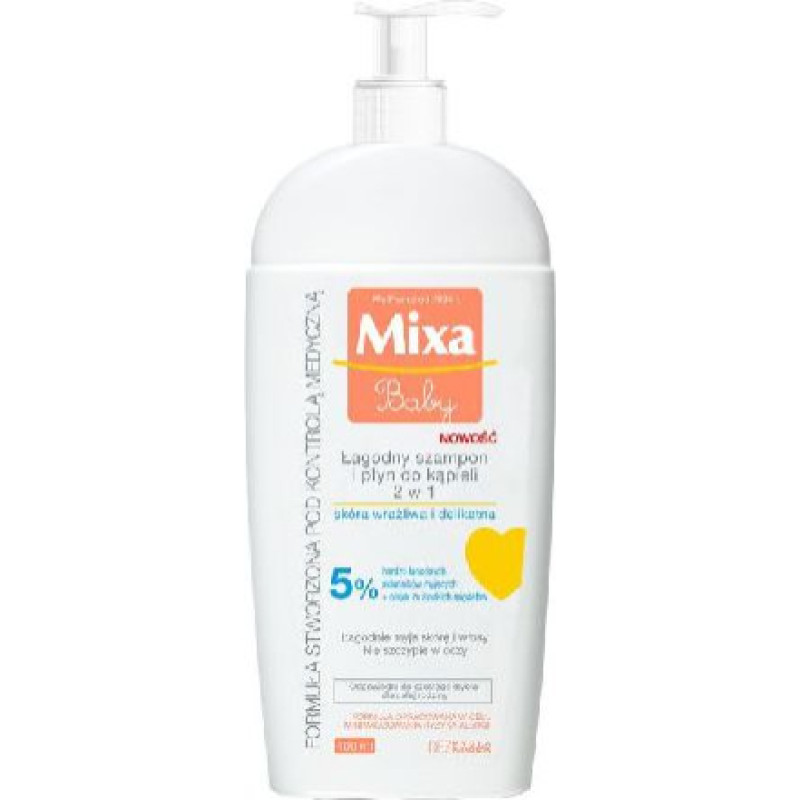 Mixa Baby shampoo 2w1 400ml