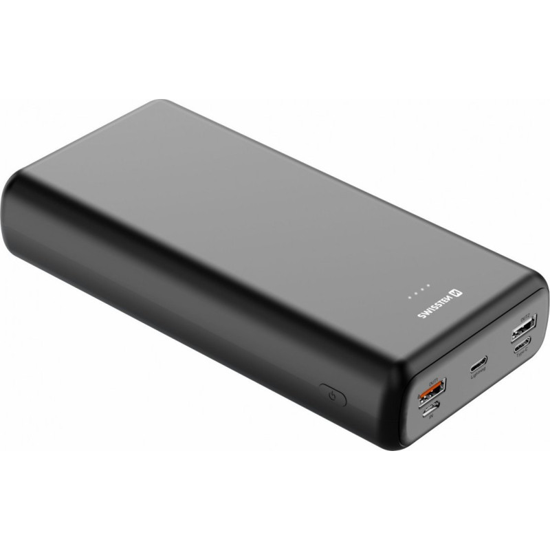 Swissten Powerbank Swissten Line 30000mAh Black