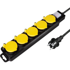 Logilink Power strip LogiLink LogiLink 5 IP44 1.5m sockets