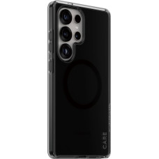 Panzerglass CARE by ® Flagship Case Urban Combat Smokey w. Black Qi Compatible Samsung Galaxy S25 Ultra mobilo telefonu apvalks Aploksne Melns