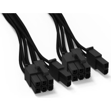 Be Quiet! Power cable CP-6620 2x PCle 6 + 2, cable management (black, 60cm)