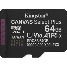 Kingston MEMORY MICRO SDXC 64GB UHS-I/W/ADAPTER SDCS3/64GB KINGSTON