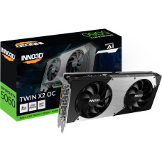 Inno3D GeForce RTX 5060 TWIN X2 OC 8GB, graphics card DLSS 4, 3x DisplayPort, 1x HDMI 2.1