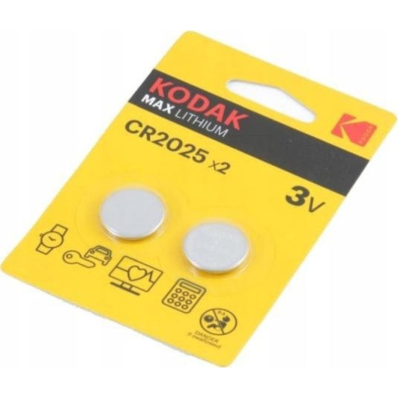 Kodak Battery Max CR2025 2 pcs.