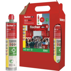 Fischer injection mortar FIS V Zero 300 T six-pack green, 6 cartridges of 300 ml each