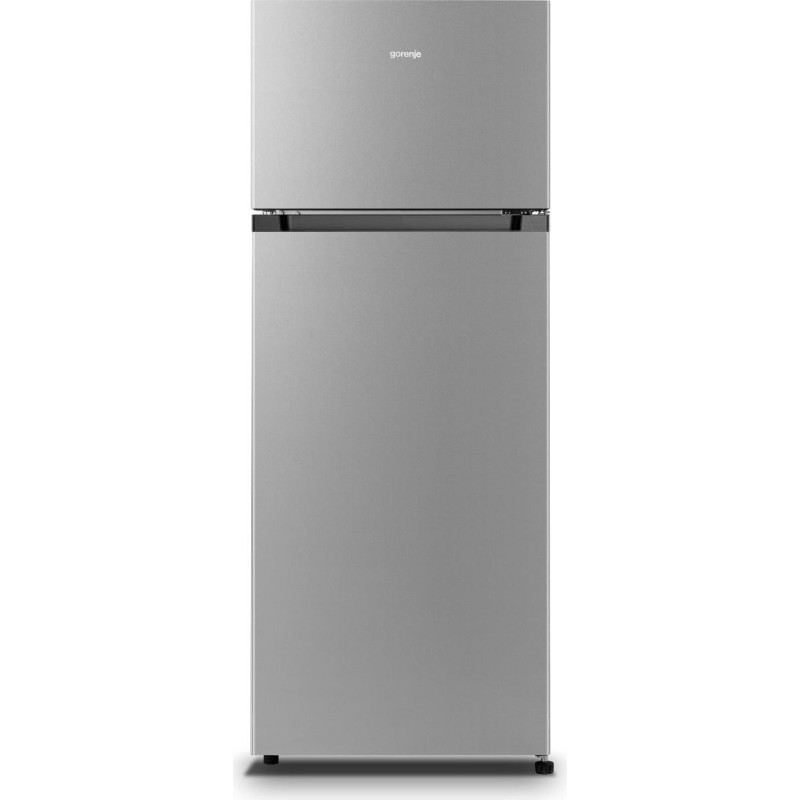 Gorenje Refrigerator | RF414EPS4 | Energy efficiency class E | Free standing | Double Door | Height 143.6 cm | Fridge net capacity 165 L | Freezer net capacity 41 L | 40 dB | Grey
