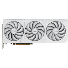 Asus Radeon RX 9070 XT PRIME WHITE OC Edition, graphics card white, RDNA4, GDDR6, 3x DisplayPort, 1x HDMI 2.1