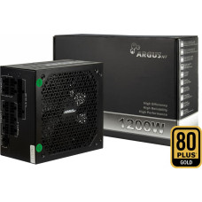 Inter-Tech HA-1200BA4, PC power supply black, 1x 12-pin high power GPU, 3x PCIe, cable management, 1200 watts