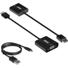 Club3D I/O ADAPTER HDMI TO VGA/AUDIO M/F CAC-1302 CLUB3D