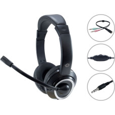 Conceptronic POLONA02BA austiņas un brīvroku komplekts Vadu Speļu Melns