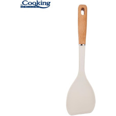 Silikona lāpstiņa ar koka rokturi 35x9.5cm CULINAR HR-FM-GSP35 HEINNER