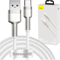 Baseus USB cable for USB-C Baseus Cafule, 66W, 2m (white)