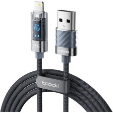 Toocki Charging Cable A-L, 1m, 12W (Grey)