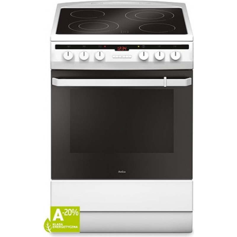 Amica Ceramic cooker 618CE3.332HTaQW