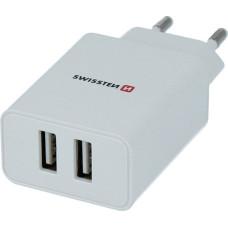 Swissten Charger Swissten 2x USB-A 2.1 A (22034000)