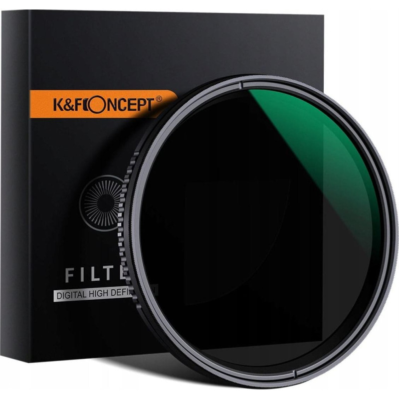 K&F Concept Filter K&F ND 49mm REGULATED grey FADER ND8-ND2000 KF () - 101441