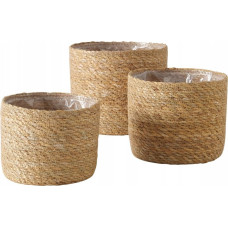 Boltze Osłonki na doniczki SOPHY, 3 sztuki