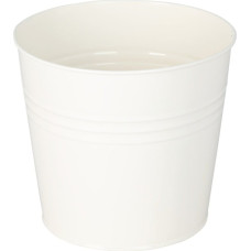 Home Styling Collection Cynkowa osłonka na doniczkę, 17 x 15 cm