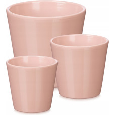 Ibergarden Zestaw stożkowych doniczek &Oslash; 14, 17, 22 cm