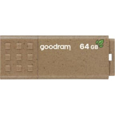 Goodram UME3 Eco Friendly USB zibatmiņa 64 GB USB Type-A 3.2 Gen 1 (3.1 Gen 1) Brūns