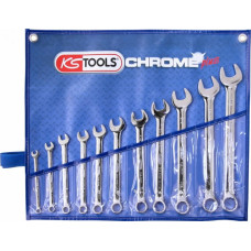 Ks Tools Kombinēto uzgriežņu atslēgu komplekts 1/4"-7/8", 11 gab., KS Tools