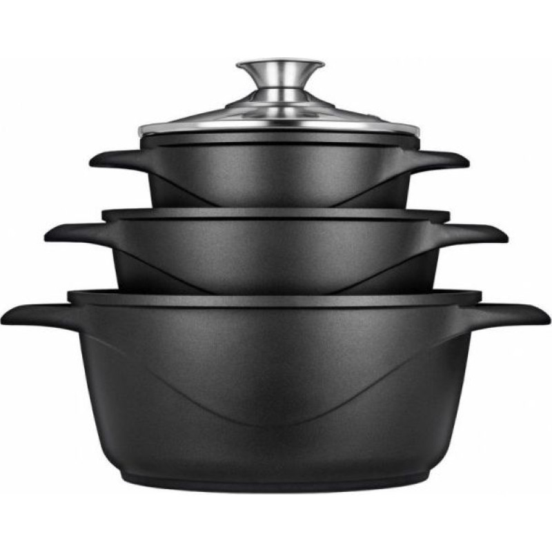 Smile Komplet garnków 8 elementowy Smile MGK-18