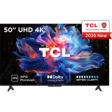 TCL TV Set|TCL|50 "|4K Ultra HD|3840 x 2160 pixels|Flat|16:9|DLED|50V6C
