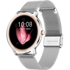 Rubicon Smartwatch Rubicon RNBE66 Srebrny  (RNBE66SIBX05AX)