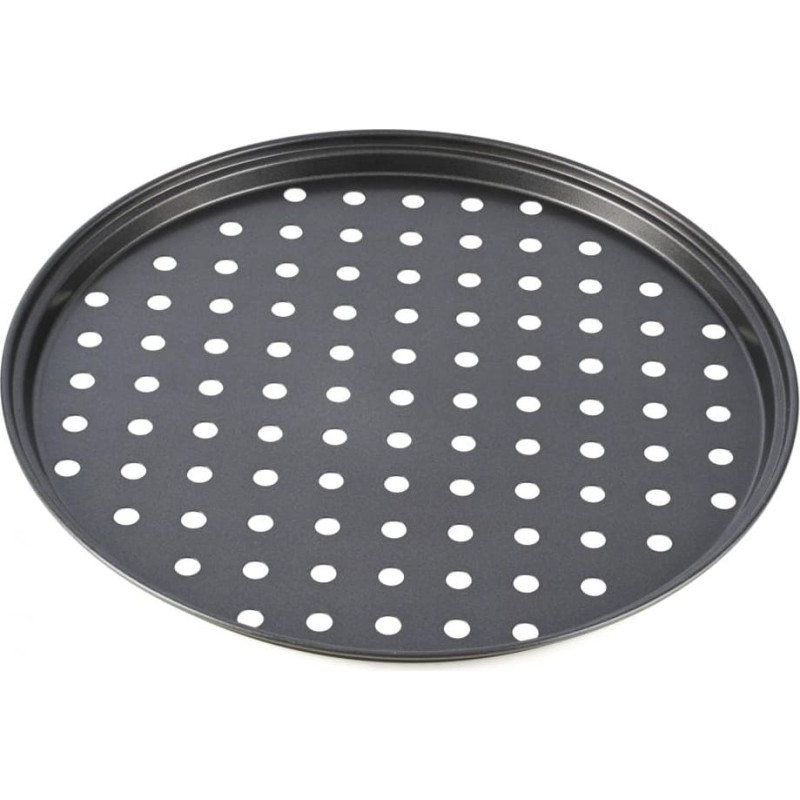 Cepšanas trauks picai perforēts oglekļa tērauda ar nepiedegošu materiālu 26x1.4cm VN-YMJ-26 VANORA